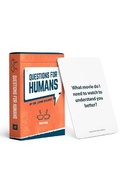 Cover: Questions for Humans: Dating - Conversation Starters for Dating Couples - Ramsey Press