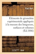 Cover: Premiers elements de geometrie experimentale - Hachette Livre Bnf