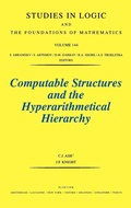 Cover: Computable Structures and the Hyperarithmetical Hierarchy: Volume 144 - Elsevier