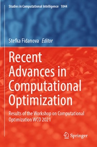 Enlarge image Cover: Recent Advances in Computational Optimization - Springer