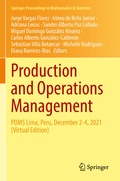 Cover: Production and Operations Management - Springer