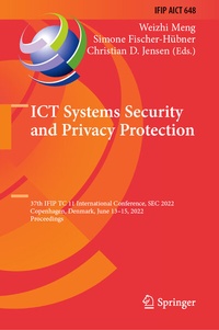 Abbildung von: ICT Systems Security and Privacy Protection - Springer