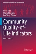 Cover: Community Quality-of-Life Indicators - Springer