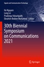 Cover: 30th Biennial Symposium on Communications 2021 - Springer