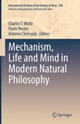 Cover: Mechanism, Life and Mind in Modern Natural Philosophy - Springer