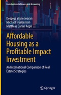 Cover: Affordable Housing as a Profitable Impact Investment - Springer