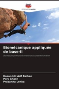 Cover: Biom&eacute;canique appliqu&eacute;e de base-II - Editions Notre Savoir