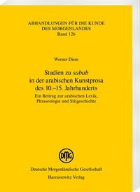 Abbildung von: Studien zu "sabab" in der arabischen Kunstprosa des 10.-15. Jahrhunderts - Harrassowitz Verlag