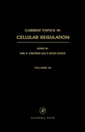 Cover: Current Topics in Cellular Regulation - Academic Press