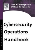 Cover: Cybersecurity Operations Handbook - Elsevier