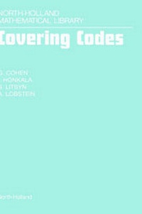 Abbildung von: Covering Codes: Volume 54 - North-Holland