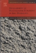 Cover: Development of Pedotransfer Functions in Soil Hydrology - Elsevier