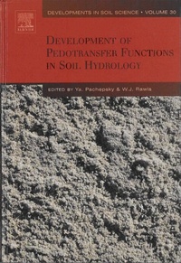 Enlarge image Cover: Development of Pedotransfer Functions in Soil Hydrology - Elsevier