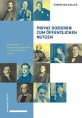 Cover: Privat dozieren zum &ouml;ffentlichen Nutzen - Schwabe Verlagsgruppe AG Schwabe Verlag