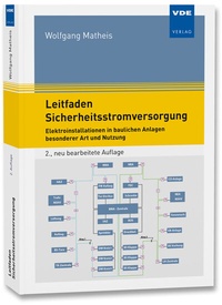 Abbildung von: Leitfaden Sicherheitsstromversorgung - VDE Verlag
