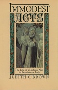 Cover: Immodest Acts - OUP eBook