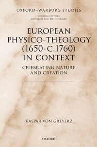 Bild: European Physico-theology (1650-c.1760) in Context - OUP eBook