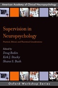 Cover: Supervision in Neuropsychology - OUP eBook