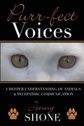 Cover: Purr-fect Voices - A Deeper Understanding of Animals & Telepathic Communication - Jenny Shone