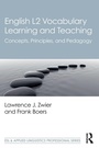 Cover: English L2 Vocabulary Learning and Teaching - Routledge