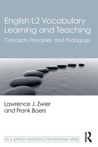 Enlarge image Cover: English L2 Vocabulary Learning and Teaching - Routledge