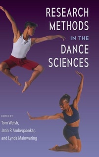 Enlarge image Cover: Research Methods in the Dance Sciences - University Press of Florida