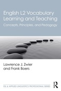 Cover: English L2 Vocabulary Learning and Teaching - Routledge