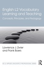 Cover: English L2 Vocabulary Learning and Teaching - Routledge