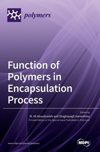 Enlarge image Cover: Function of Polymers in Encapsulation Process - MDPI AG
