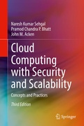 Cover: Cloud Computing with Security and Scalability. - Springer