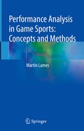Cover: Performance Analysis in Game Sports: Concepts and Methods - Springer