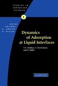 Cover: Dynamics of Adsorption at Liquid Interfaces - Elsevier