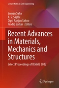 Cover: Recent Advances in Materials, Mechanics and Structures - Springer