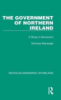 Cover: The Government of Northern Ireland - Routledge