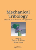 Cover: Mechanical Tribology - CRC Press
