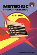 Cover: Meteoric Programming for the ORIC-1 - Andrews UK