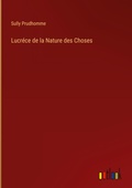 Cover: Lucrece de la Nature des Choses - Outlook Verlag