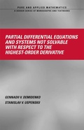 Cover: Partial Differential Equations And Systems Not Solvable With Respect To The Highest-Order Derivative - CRC Press