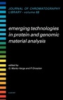 Cover: Emerging Technologies in Protein and Genomic Material Analysis: Volume 68 - Elsevier