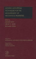 Cover: Modern Acoustical Techniques for the Measurement of Mechanical Properties: Volume 39 - Academic Press