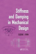 Cover: Stiffness and Damping in Mechanical Design - CRC Press