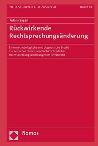 Abbildung von: Rückwirkende Rechtsprechungsänderung - Nomos