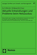 Cover: Aktuelle Entwicklungen und Probleme beim Netzausbau - Nomos