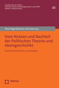 Abbildung von: Vom Nutzen und Nachteil der Politischen Theorie und Ideengeschichte - Nomos