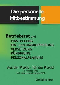 Abbildung von: Betriebsrat und personelle Mitbestimmung - BoD - Books on Demand