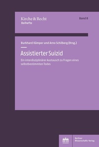 Abbildung von: Assistierter Suizid - Berliner Wissenschafts-Verlag