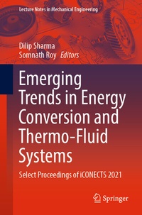Enlarge image Cover: Emerging Trends in Energy Conversion and Thermo-Fluid Systems - Springer