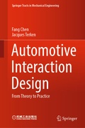Cover: Automotive Interaction Design - Springer