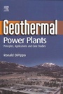 Cover: Geothermal Power Plants - Elsevier