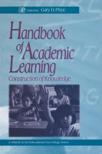 Enlarge image Cover: Handbook of Academic Learning - Academic Press
